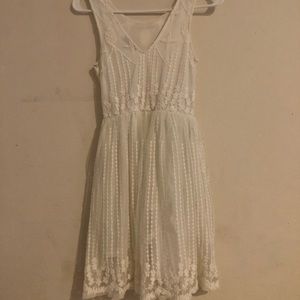 White summer dresss